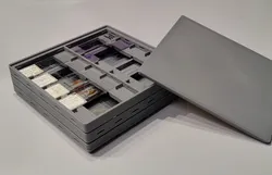 Gridfinity Microscope Slide Drying Rack & Storage Tablet