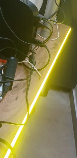 LED Strip Edge light mount for 6X12mm Neon Flex LED Strip Lights