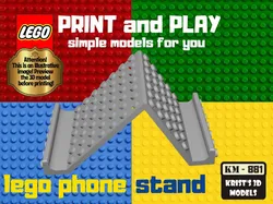 lego phone stand