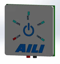 Mini battery level indicator