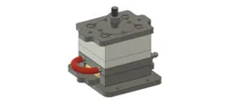 Mold form for plastic filter