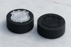 NHL Hockey Puck Logo