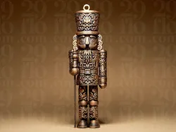 Nutcracker Christmas Ornament