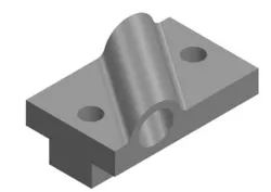 Part- 8 Level 5, V-Block Fixture with Cylindrical Locating Groove