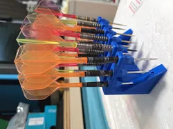 Quick Clip Removable Dart Holder/Stand: Holds 6x Sets