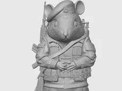 ratón soldado - Modelo de impresión 3D gratuito