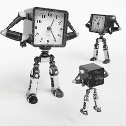 robot clock