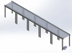 Roller conveyor system