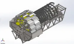 Sand washing plant machine
