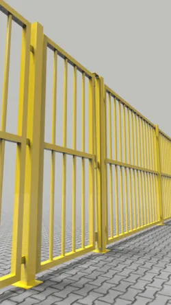 Self-closing gravity gates