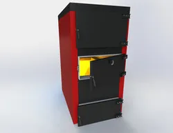 Solid fuel boiler