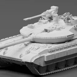 Ukrainian T64E MBT with 2 RCWS
