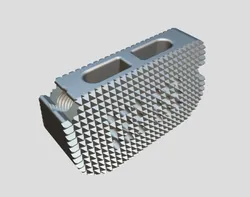 vertebral implants lumbar cage m4 thread real operation