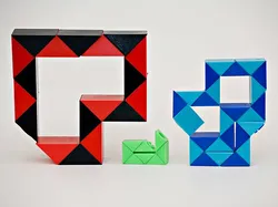 3D printer bestanden | 3MF | Schaalbare slangenpuzzel