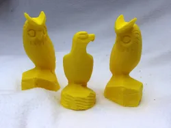 3D printer bestanden | 3MF | Vogelsnijwerk uit woestijnhout
