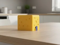 Artisan Fresh 3D Printed Cheese Keeper