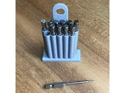 Bit holder for 11 long Torx bits