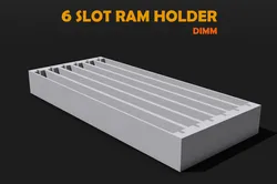 Desktop RAM Module Organizer – 6 Slot Holder