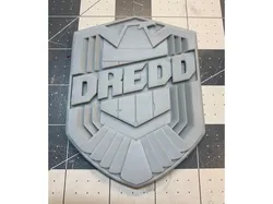 Dredd 2012 Badge and Badge Blank