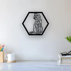 Home Decorations & Ornaments STL Download - Cat Wall Artby OALPO