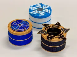 Mechanical Spinning Top Box
