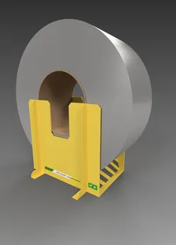 Slitted Coil Positioning Cradle – 3.5 Ton Capacity