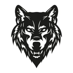 wall art wolf