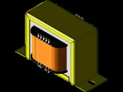 220 V Transformer for Electrical Project (with Voltage Text and Plain)