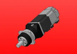 AC servomotor with planetary gearbox with brake HK-KR43G7_05