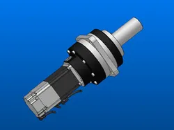 AC servomotor with planetary gearbox with brake HK-KR43G7_33