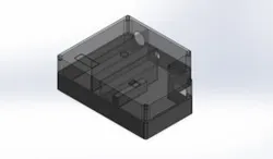Caixa plastica para componentes (Box components)