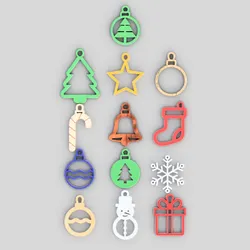 Christmas Tree Ornaments Set