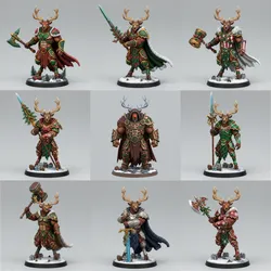 D&D Miniatures: Octet of The North + Rogue Rudolph