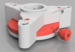 DEPRECATED - Fine focusing spider for Galileo microscope