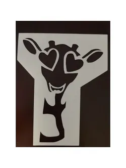 Giraffe Stencil