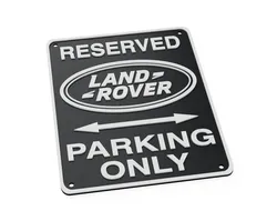 Home Decorations & Ornaments STL indir - Easy Print Land Rover Defender Discovery Garage Parking Sign - 3DPFactory