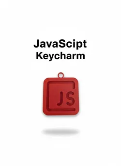 JavaScript Logo Keychain – For Web Developers & Coding Enthusiasts