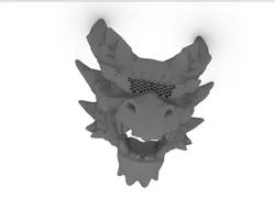 Lava Dragon Mask