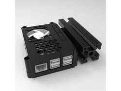 Octoprint - Raspberry Pi3 case with internal Noctua fan by