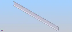 Rail din 35x7.5 mm