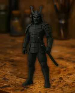 Samurai Warrior Figurine