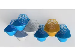 Stackable hex drawer