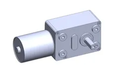Worm gear reducer (12V DC)