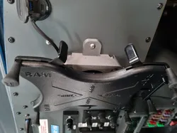 Aircraft panel adapter for RAM X-Grip (Portrait mode)