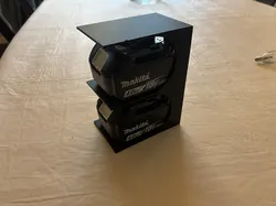 Drill battery organizer