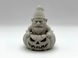 Gnome in Pumpkin