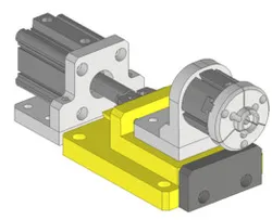 GRIPPER, PNEUMATIC CLAMP