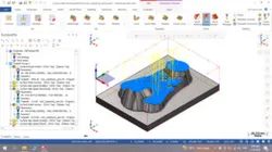 MILL 3D MASTERCAM TUTORIAL