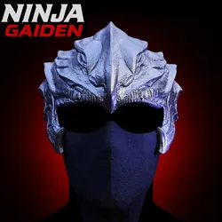 NINJA GAIDEN RYU HAYABUSA LEGENDARY BLACK FALCON HOOD 1:1 life size hitai-ate - Fan Art