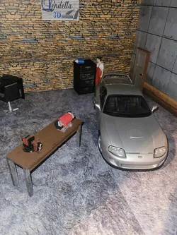 Other STL Descărcare - 1/24 ÉTABLI DE GARAGE B / GARAGE WORKBENCH B - Vendetta3Diorama